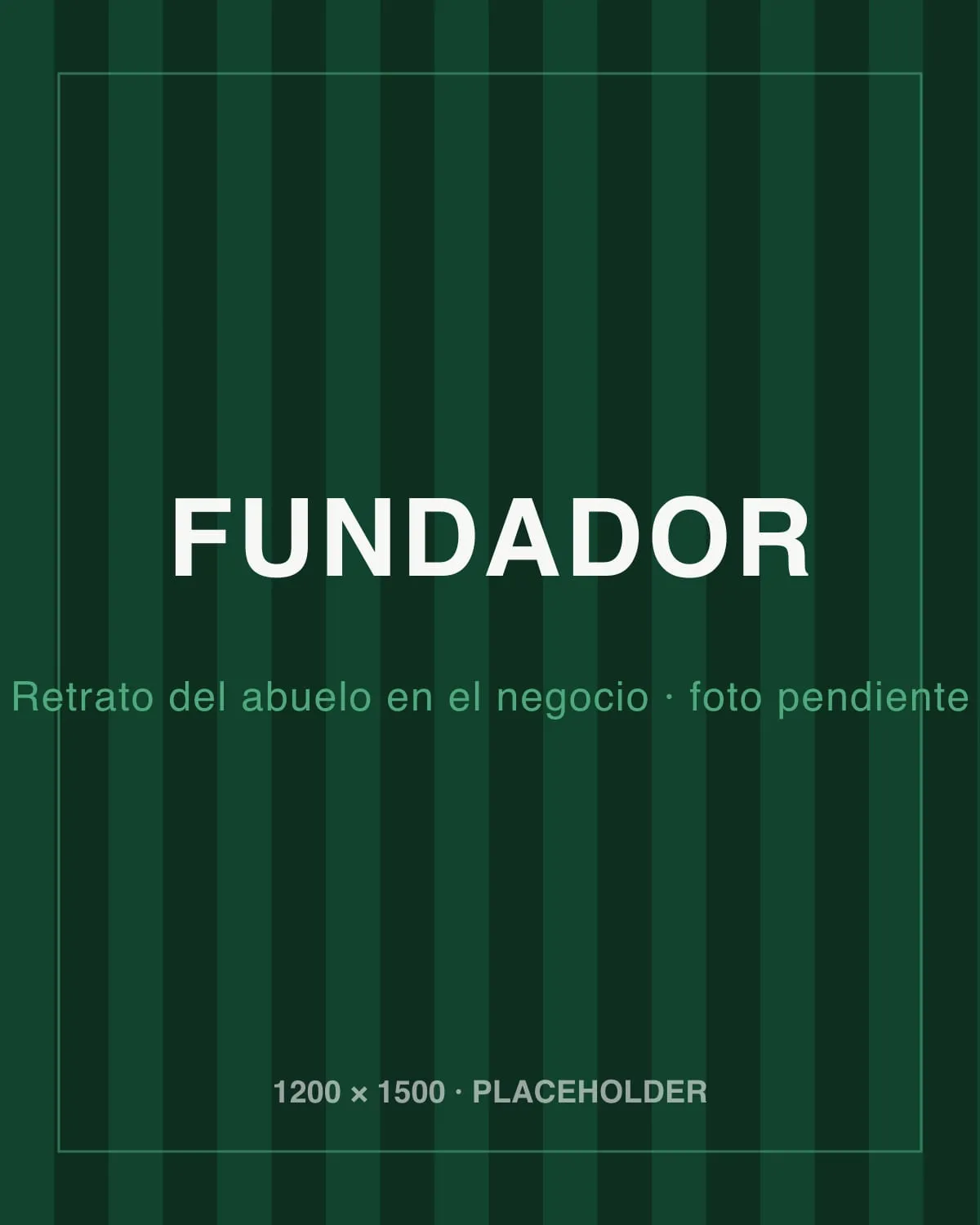 Retrato del abuelo, fundador de Caparra Self Storage, en el negocio